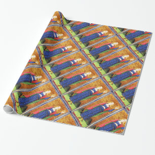 PAPEL DE REGALO ANTIGUA RENAISSANTE TAROTS / ESTRELLA