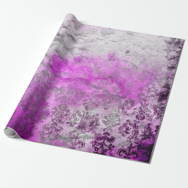 Papel De Regalo Antiguo (Desenrollado)