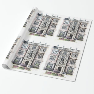 PAPEL DE REGALO ANTIGUO INGLATERRA