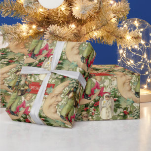 Papel De Regalo Antiguos Navidades de moda