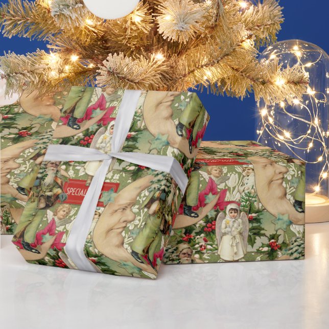 Papel De Regalo Antiguos Navidades de moda (Vacaciones)