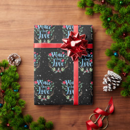Papel De Regalo Antillas De Cerveza En Copos De Nieve