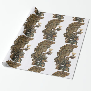 Papel De Regalo ANTIQUE KNIGHT HELMET CON ÁguiLA