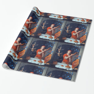PAPEL DE REGALO ANTIQUE OVEN BAKER ,BAKERY BREAD TIENDA