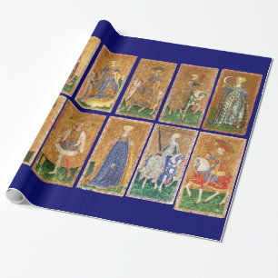 PAPEL DE REGALO ANTIQUE RENAISSANCE TAROTS