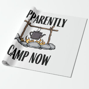 Papel De Regalo Aparentemente ahora acampo Frase divertida de camp