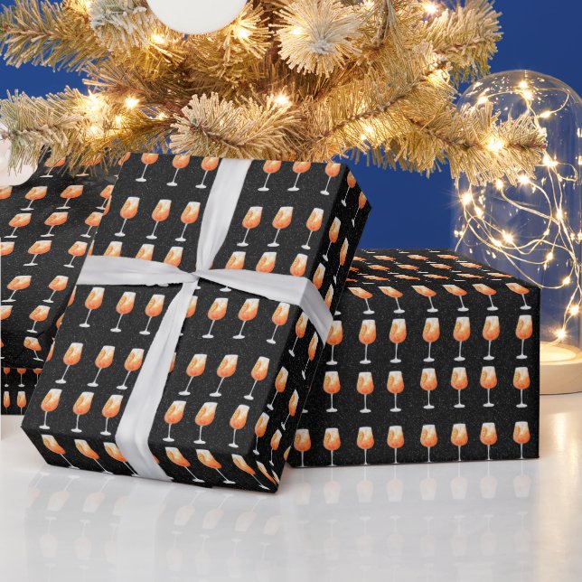 Papel De Regalo Aperol Spritz Pattern (Vacaciones)