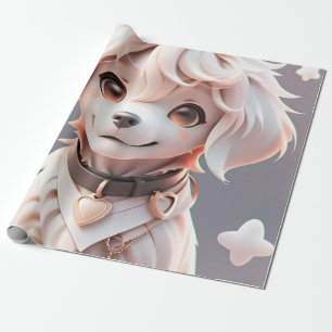 Papel De Regalo Apertura de regalo de regalo de cachorro de la rec