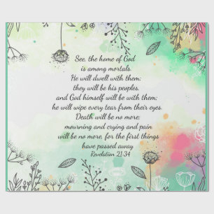 Papel De Regalo Apocalipsis 21:34