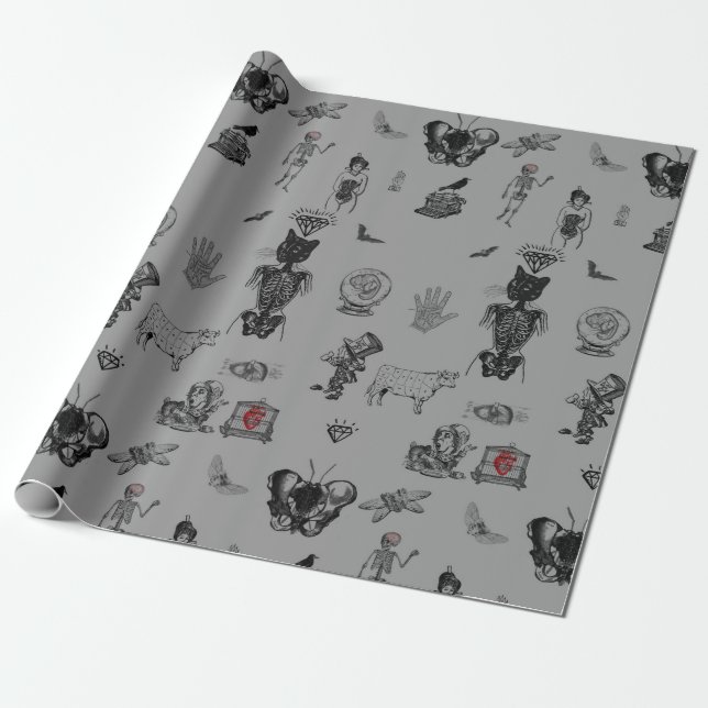 Papel De Regalo Apothecary (Desenrollado)