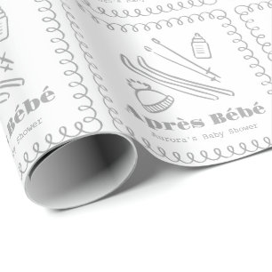 Papel De Regalo Après Bébé Boy Baby Shower