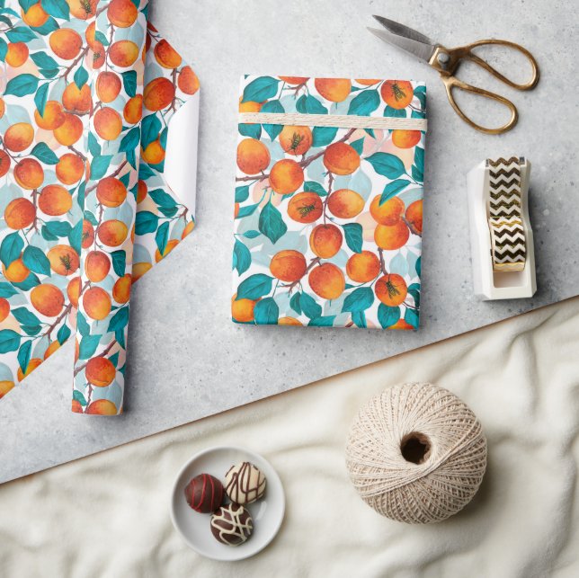 Papel De Regalo Apricot garden 4 (Artesanía)