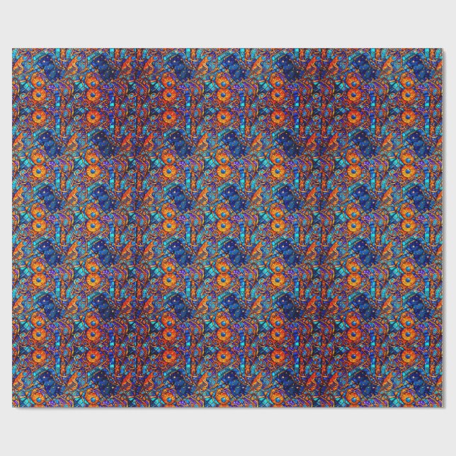 Papel De Regalo Aquarius (Superficie plana)