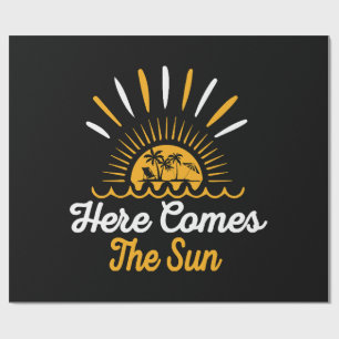 Papel De Regalo Aquí viene el sol
