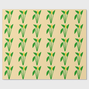 Papel de regalo Araceae