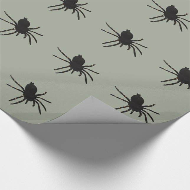 Papel De Regalo Araña de viuda negra (Esquina)