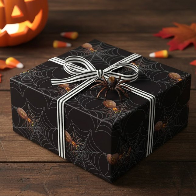 Papel De Regalo Araña y telaraña (Subido por el creador)