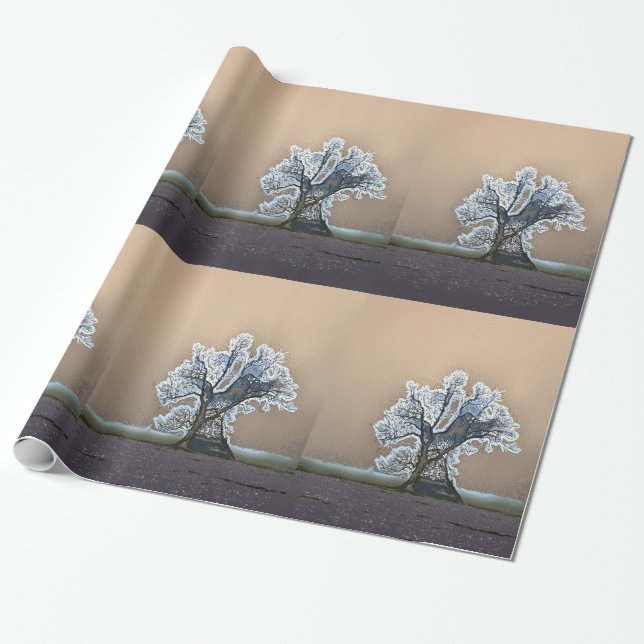 PAPEL DE REGALO ÁRBOL (Desenrollado)