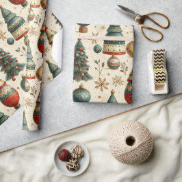 Papel De Regalo Árbol Atemporal