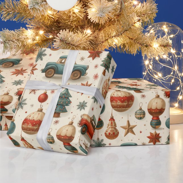 Papel De Regalo Árbol Atemporal (Vacaciones)