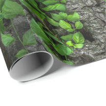 Árbol cubierto de vino