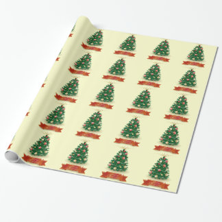 Papel De Regalo árbol de Navidad
