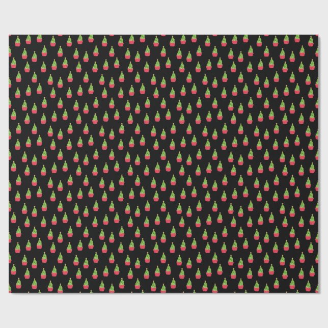 Papel De Regalo Árbol de Navidad (Superficie plana)