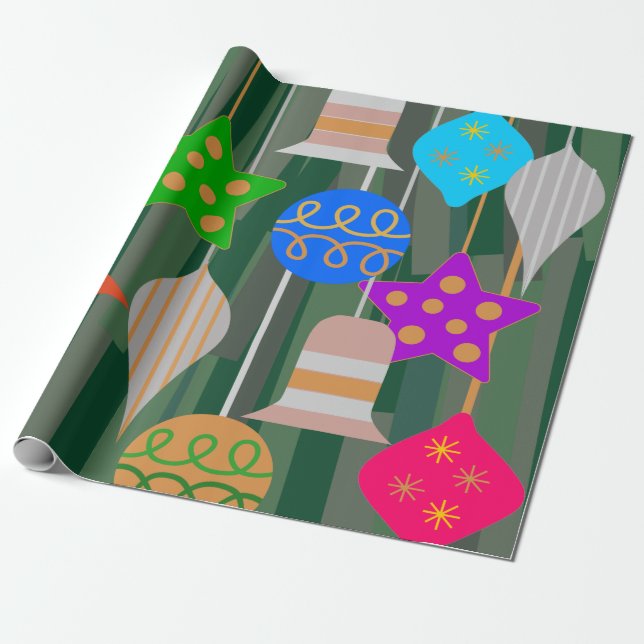 Papel De Regalo Árbol de Navidad (Desenrollado)