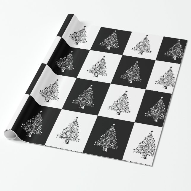 Papel De Regalo Árbol de Navidad (Desenrollado)