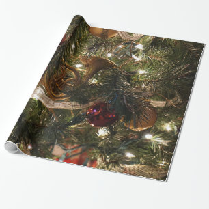 Papel De Regalo Árbol de navidad adornado