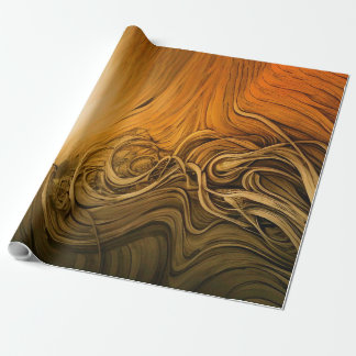 Papel De Regalo Árbol en desierto abstracto