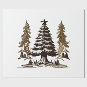 Papel De Regalo Árbol Mágico