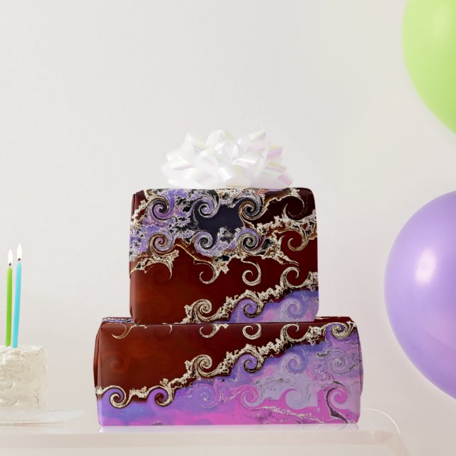 PAPEL DE REGALO ÁRBOLES (Regalos de fiesta)