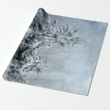 Árboles cubiertos de nieve de bosque vitícola de i