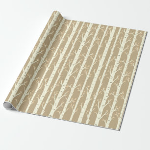 Papel De Regalo Árboles de abedul