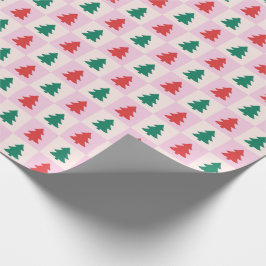 Papel De Regalo Árboles de Navidad