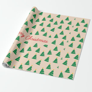 Papel De Regalo Árboles de Navidad