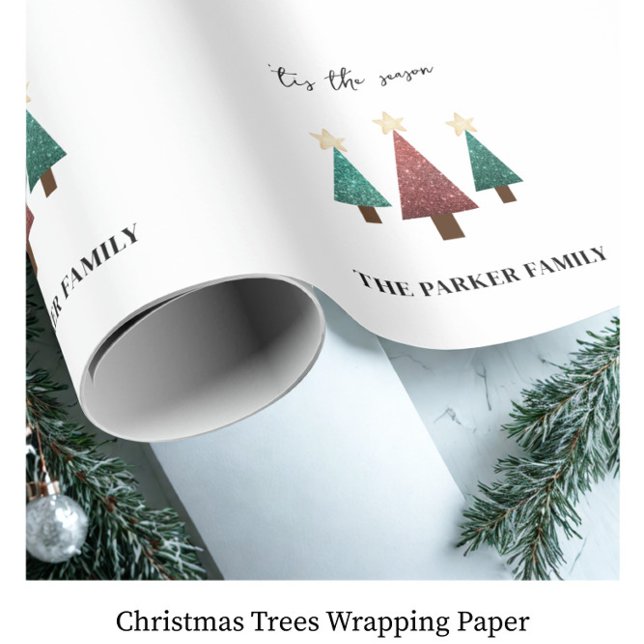 Papel De Regalo Árboles de Navidad (Subido por el creador)
