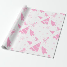 Árboles de Navidad rosados