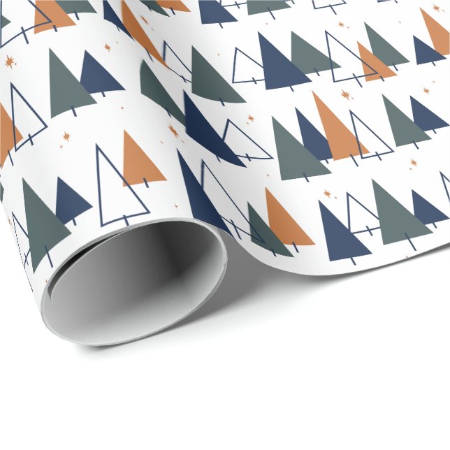 Papel De Regalo Árboles MCM (Esquina del rollo)