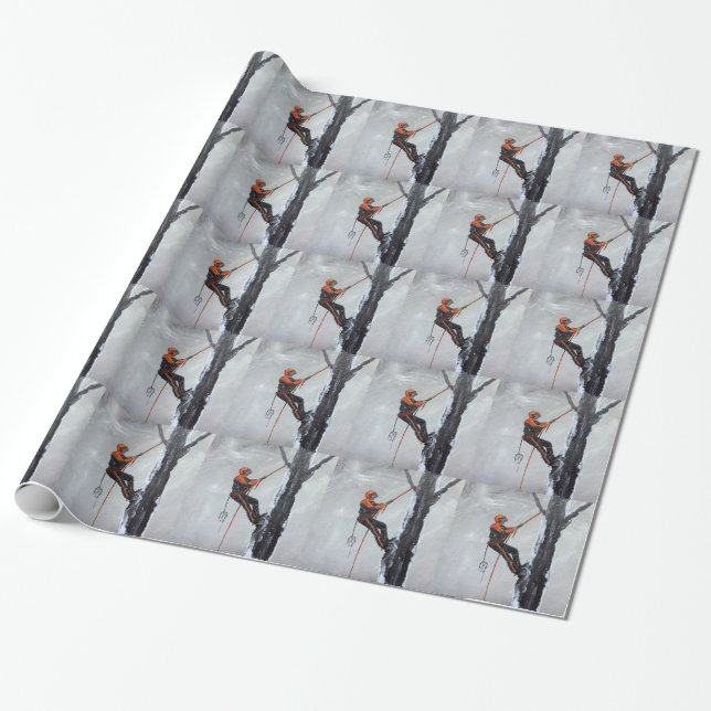 Papel De Regalo Arborist Long Haul Husqvarna (Desenrollado)