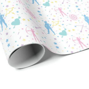 Papel De Regalo Arco de mujeres - Flecha de arco de arco
