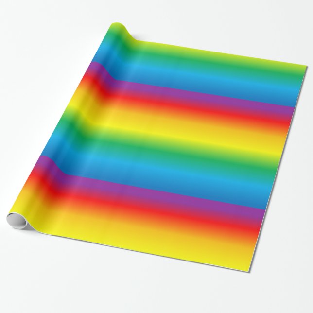 Papel De Regalo arco iris (Desenrollado)