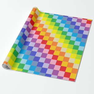 Papel De Regalo Arco iris más amplio ajustado del espectro