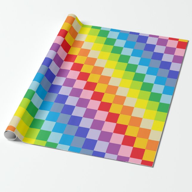 Papel De Regalo Arco iris más amplio ajustado del espectro (Desenrollado)