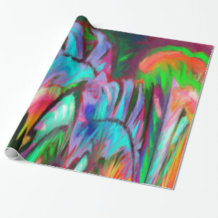 Papel De Regalo Arcoiris abstracto
