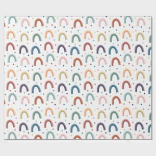 Papel De Regalo Arcoíris Boho