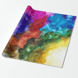 Papel De Regalo Arcoiris de colores