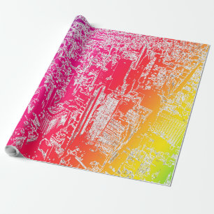 Papel De Regalo Arcoíris de Manhattan