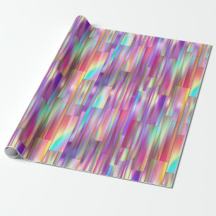 Papel De Regalo Arcoiris irlandés metálico brillante